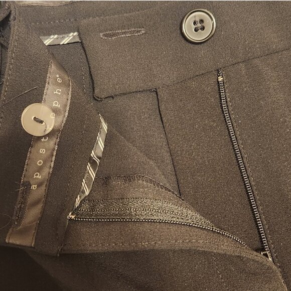NWT Apostrophe Essential Suit Pants 12P - Picture 4 of 5